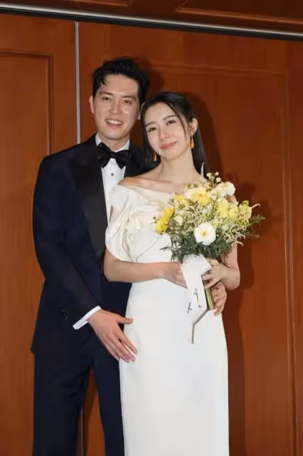 前TVB女星結婚邀前男友母親出席，稱遺憾無緣做婆媳，大讚新郎靚仔