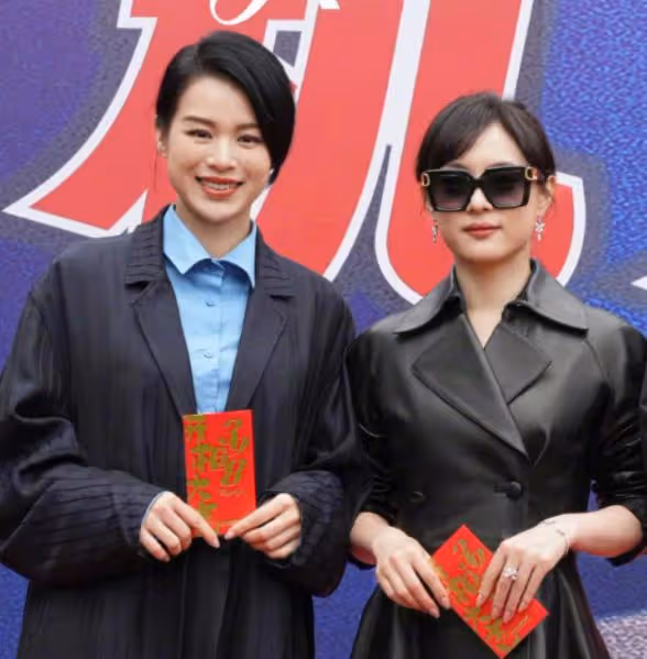 孫儷一臉兇相到底算不算大美女?看看她和胡杏兒的合照你就有答案