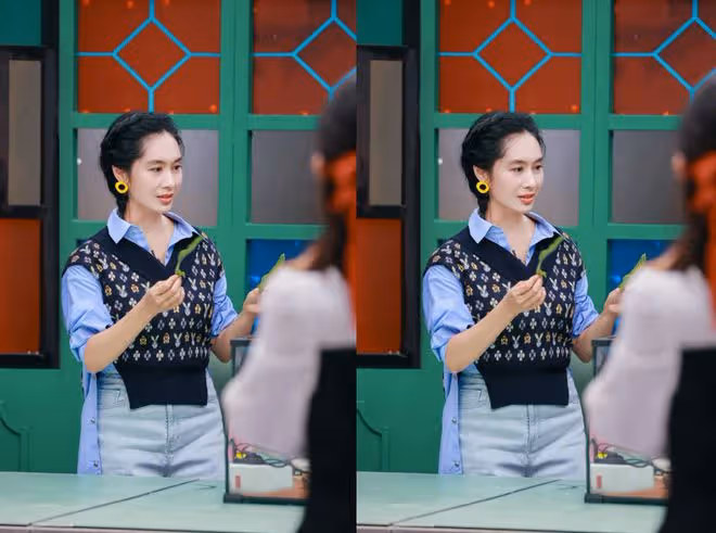 71年的朱茵太會扮嫩,扎「哪吒頭」少女感滿滿,永遠的紫霞仙子