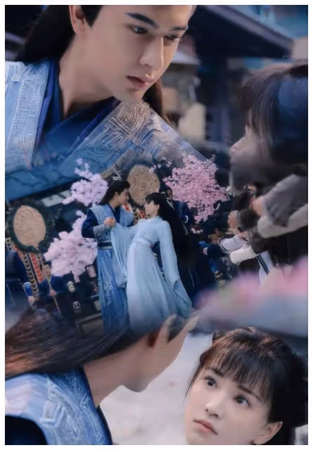 櫻花女神紅遍螢屏，演《長相思》，再演《烈焰》，驚艷出道