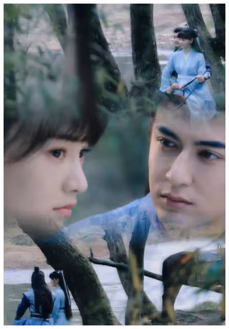 櫻花女神紅遍螢屏，演《長相思》，再演《烈焰》，驚艷出道