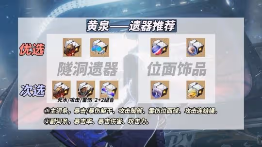 崩鐵:黃泉培養攻略|光錐遺器期望對比,機制配隊星魂推薦