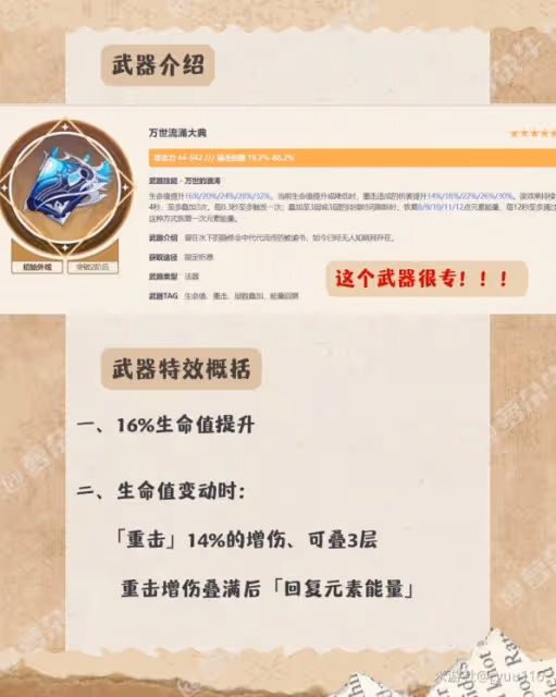 《原神》4.5下半復刻武器適配角色推薦