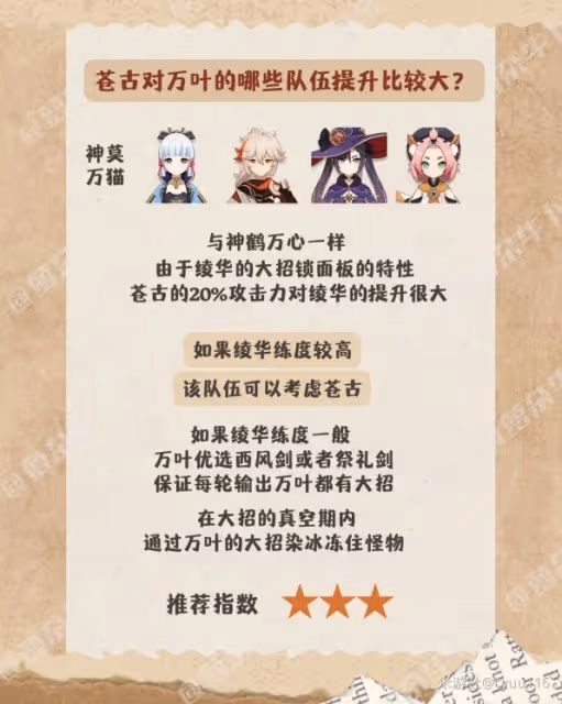 《原神》4.5下半復刻武器適配角色推薦