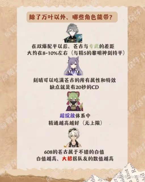 《原神》4.5下半復刻武器適配角色推薦