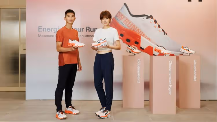 On昂跑怪獸級緩震跑鞋美女主播也愛上　Cloudmonster系列新成員下月開賣