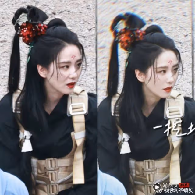 劉詩詩粉絲窩裡翻!「生圖VS精修圖」曝殘酷對比 網嘆:都快40歲了
