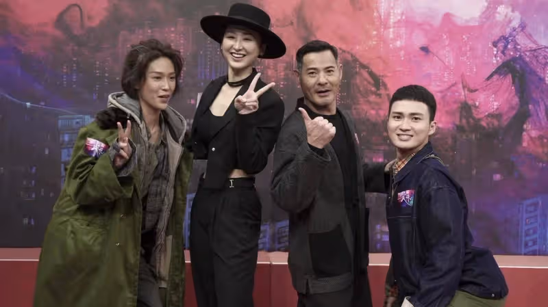 TVB新劇《武林》熱拍!小花江嘉敏打戲不斷,吊威亞遭誤傷引擔憂
