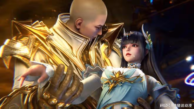 《神印王座》新出一位美女,黑絲配露背裙,韓羽讓她情慾高漲