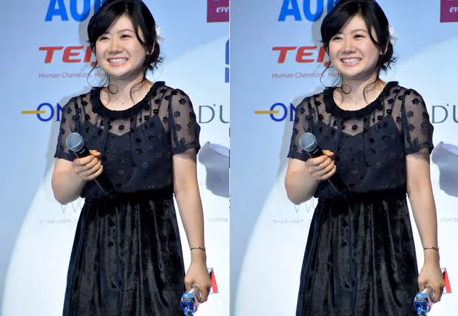 福原愛穿優雅長裙太迷人,收腰設計顯瘦還百搭,意外的出彩