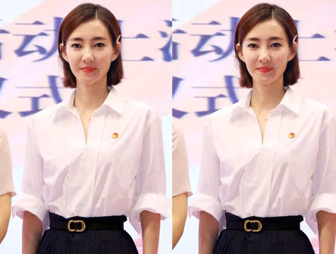 時髦的女人都穿半身裙了,王麗坤穿搭優雅半身裙太精緻,氣質絕了