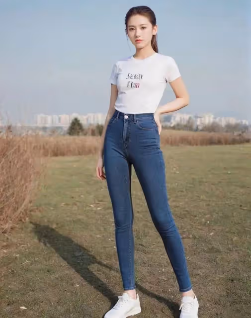 有沒有人喜歡這種清純的牛仔穿搭風格呢
