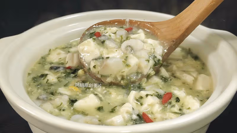 豆腐和它太絕配，一碗全是優質蛋白！煮出羹一碗，鮮香滑嫩，一人一碗鮮到飛起