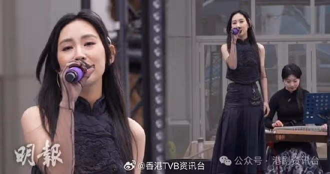 林沚羿爆「妙音龍子」冼靖峰有偶包！炎明熹低溫下穿露背裝戶外獻唱
