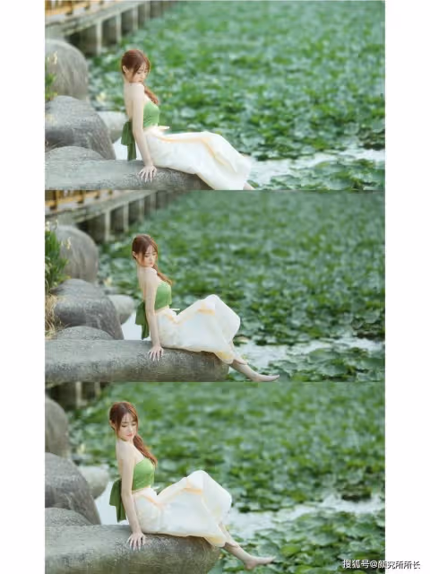 一朵雞蛋花 一身傣族服 絕美白嫩尤物的迷人時尚穿搭 盡顯凹凸有致的身材