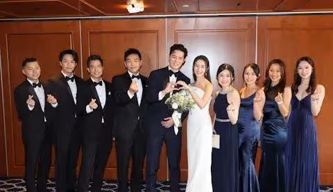 前TVB女藝人搞足四場婚禮終簽字結婚，婚後首現身面容顯憔悴