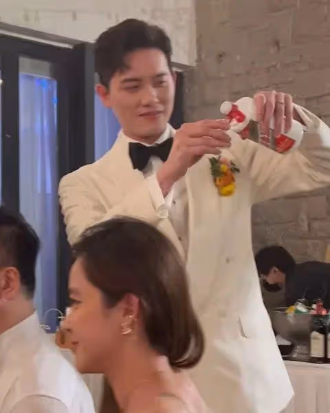 前TVB女藝人搞足四場婚禮終簽字結婚，婚後首現身面容顯憔悴