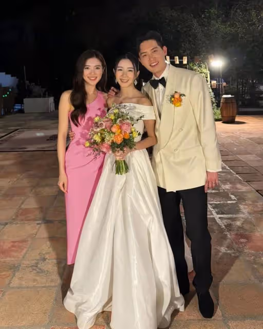 TVB小花出席婚禮不搶新娘風頭!不過前日曬出靚照!還是驚艷了網民