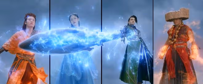 《烈焰》伍賡沒想到，他的弟子喳喳有多強，幫他殺了遠古神王盤古