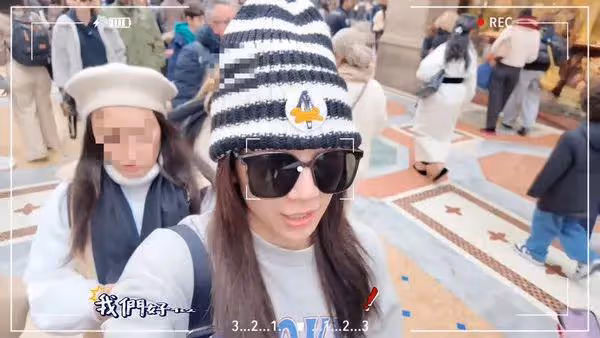 前TVB花旦慘遇扒手黨,拍視頻意外記錄小偷五秒偷走四位數財物