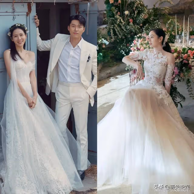 孫藝珍曬結婚照，慶祝與玄彬結婚2周年，男帥女美配一臉好養眼