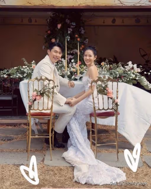 玄彬、孫藝珍結婚2周年，甜曬未曝光婚紗照！