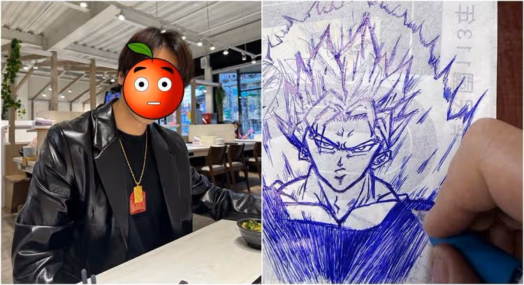 男星封筆30年「隨手塗鴉」致敬鳥山明！網友驚呆：太厲害