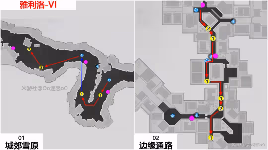 【崩壞:星穹鐵道】鋤地,全部怪物,281個,一圖流