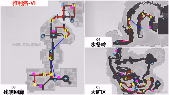 【崩壞:星穹鐵道】鋤地,全部怪物,281個,一圖流