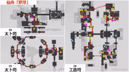 【崩壞：星穹鐵道】鋤地，全部怪物，281個，一圖流