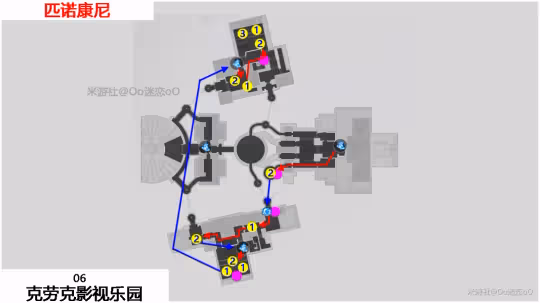 【崩壞：星穹鐵道】鋤地，全部怪物，281個，一圖流