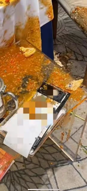 杜淳老婆帶女兒吃飯,左半身被沸湯燙傷,幸運及時跟孩子換了位置