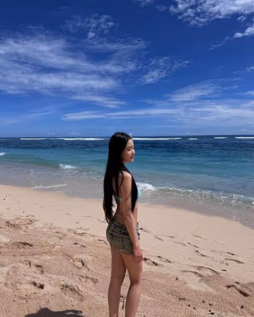 小S二女兒真實身材曝光，沒修圖的腿獲得好評，和普通女孩沒區別