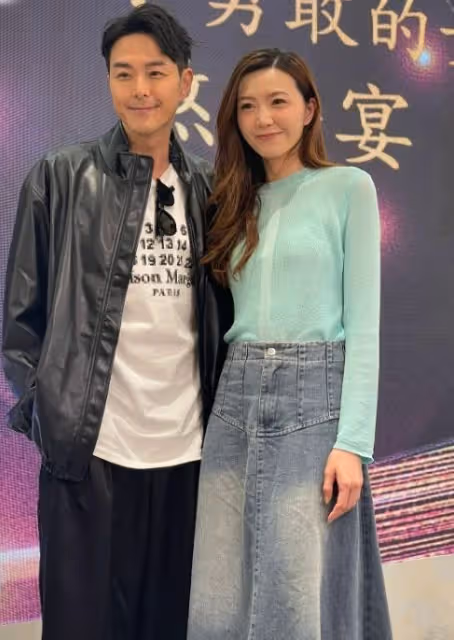 又一TVB新劇煞科！TVB女星帶老公和兒子出席，直呼已沒戀愛感覺