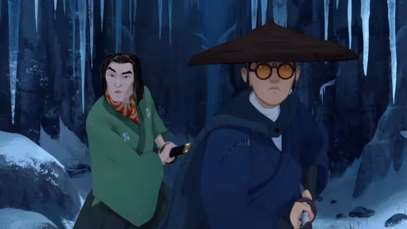 《藍眼武士》島國題材很黃很暴力爽劇！混血復仇女殺瘋了