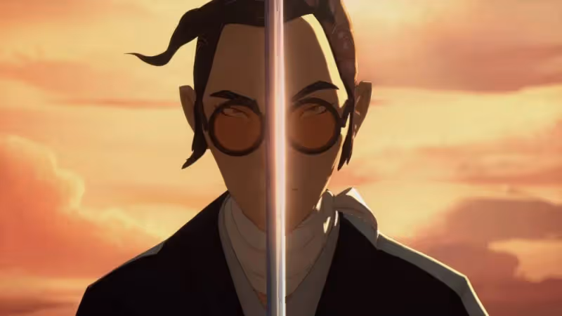 《藍眼武士》島國題材很黃很暴力爽劇！混血復仇女殺瘋了