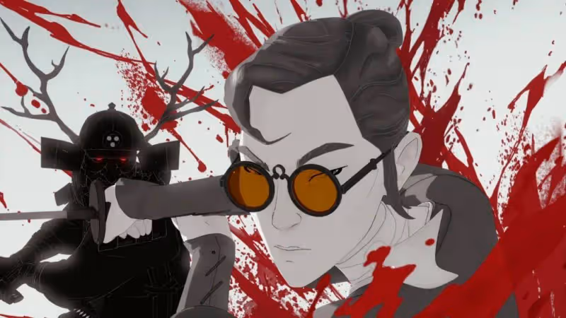 《藍眼武士》島國題材很黃很暴力爽劇！混血復仇女殺瘋了
