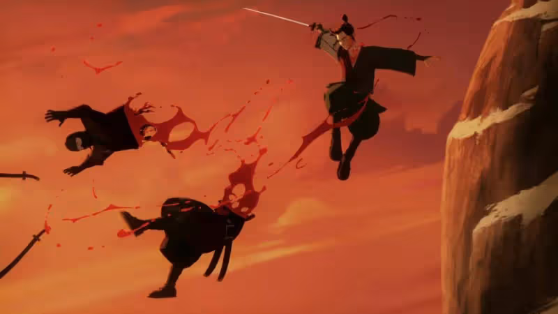 《藍眼武士》島國題材很黃很暴力爽劇！混血復仇女殺瘋了