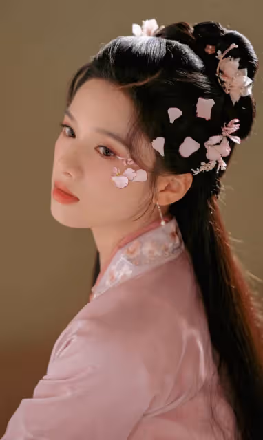 張婧儀神圖的誕生！她《惜花芷》古裝造型美得讓人窒息