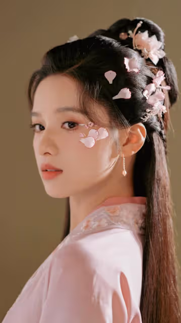 張婧儀神圖的誕生！她《惜花芷》古裝造型美得讓人窒息