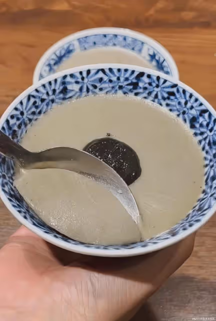 鎖死這個配方~黑芝麻奶凍,細膩又順滑!巨好吃!