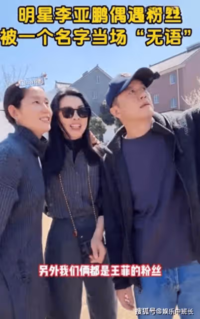 李亞鵬和女粉絲合影,王菲名字被提讓其瞬間破防!強調對方不該提