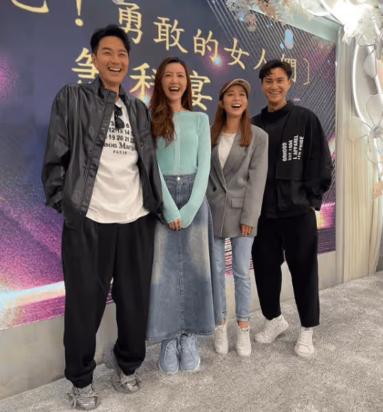 TVB女星帶老公和兒子現身,出席新劇活動!直呼已沒戀愛感覺