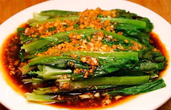 飯店的油麥菜原來是這樣炒的,怪不得爽脆好吃不出水,收藏了