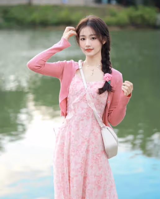 OOTD|春日碎花裙