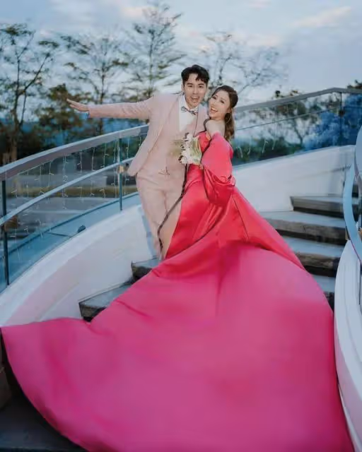 TVB女星再曬性感婚照,周末與男友結婚,星級姐妹團率先爆光