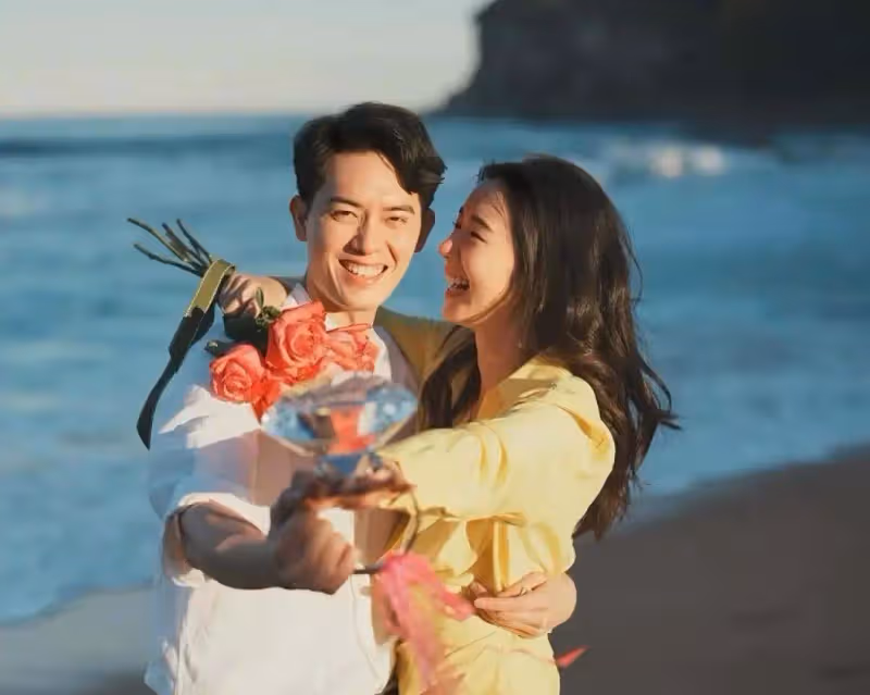 恭喜!連辦四場婚禮!TVB前知名女星結婚,飛機師老公喝酒喝到當場嘔吐