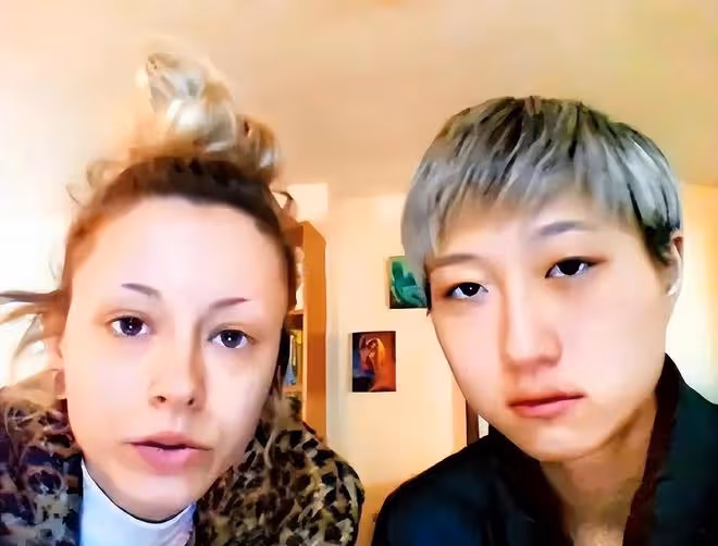 吳卓林抽菸被拍，國外街頭毫無形象，剪寸頭染髮像是流浪漢