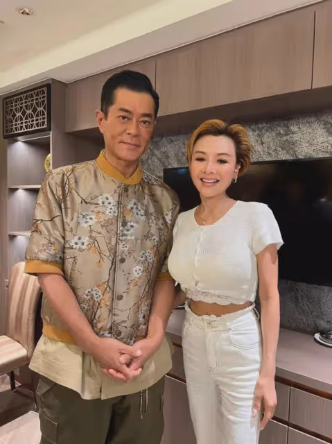 古媽宴請頂級星媽團!古天樂到場招呼,見到葉子楣緊握雙手顯緊張