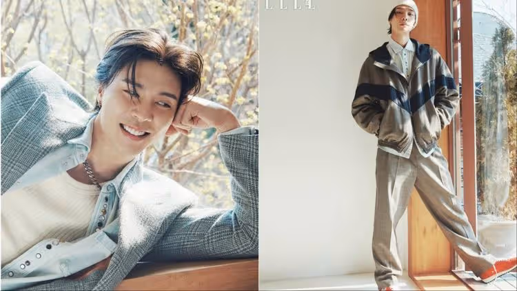 這個燦笑太犯規！　NCT Johnny登雜誌封面好像在拍潮流男友照